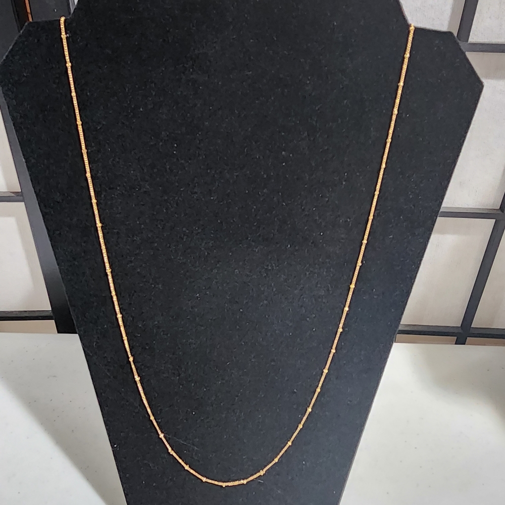 Toluca Single Gold Body Chain